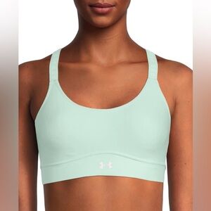 Under Armour | Infinity Mid Covered Sports Bra in Aqua Foam Size XL